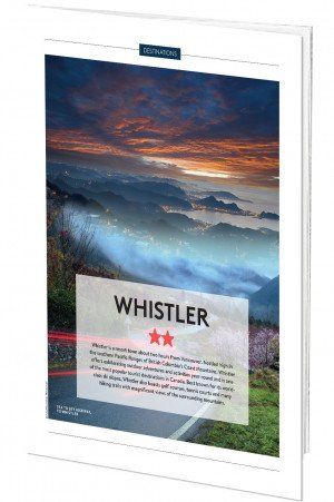 travel book whistler