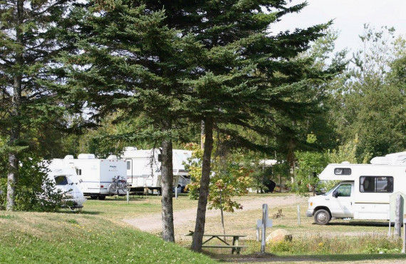 Rivière-Ouelle campground, Qc, Canada