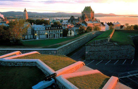 The Quebec Citadel and Château Frontenac (Office du Tourisme de Québec, Luc-Antoine Couturier)