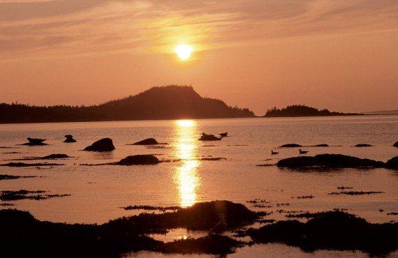 Sunset over Bic National Park (Tourisme Quebec, Christian Belanger)
