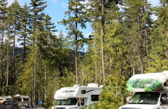 Emplacements pour campings-car