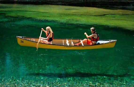 Canoeing on the Bonaventure River (Cime Aventure)