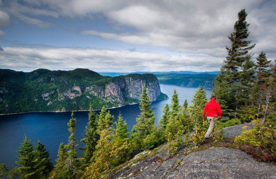 Hiking in Saguenay Park