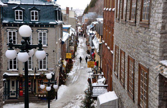 Rue du Petit-Champlain, ville de Québec (Wiki-Commons, chensiyuan)