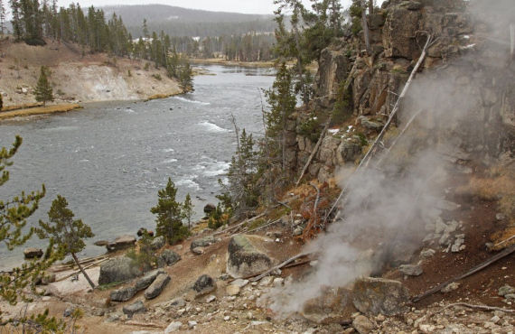 Mud volcano, Yellowstone