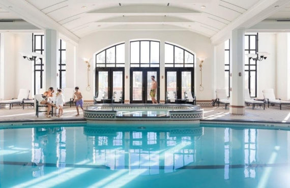 @ Fairmont Le Château Frontenac Piscine de l'hôtel