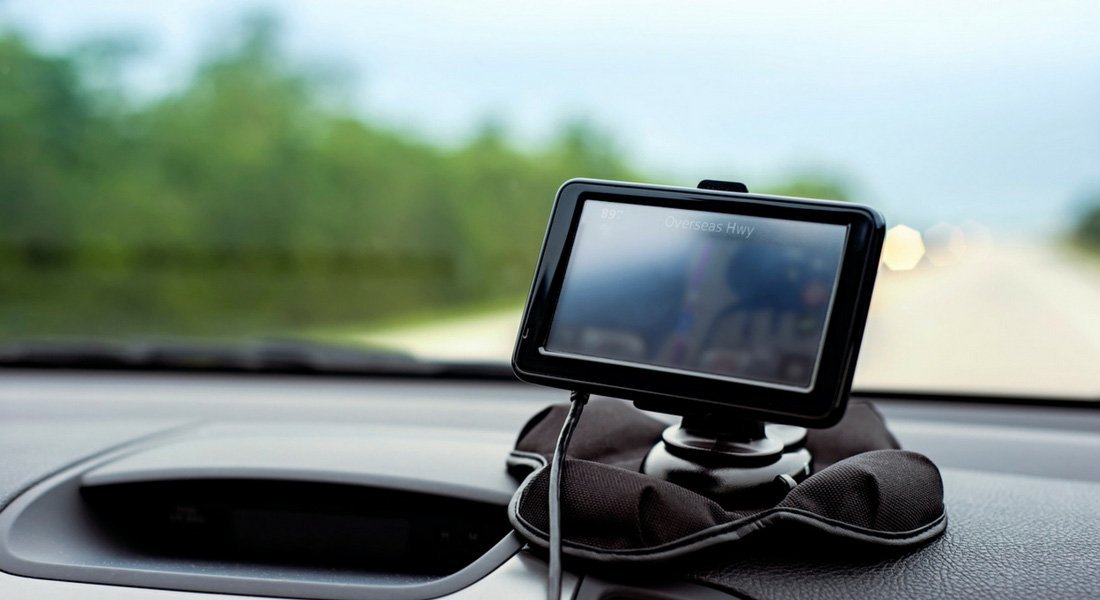 GPS dans une voiture