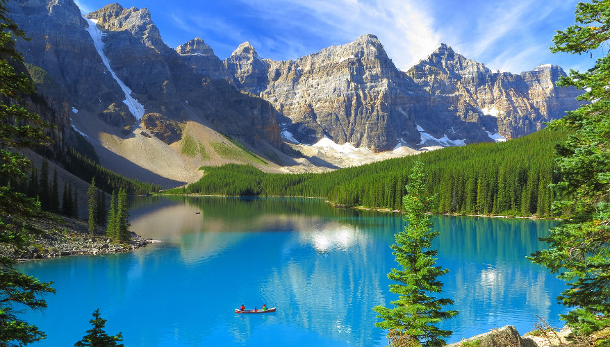 Moraine Lake in Banff