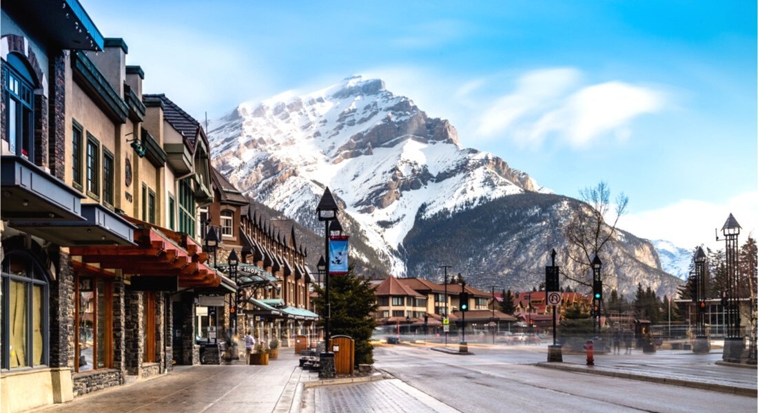 Banff main street