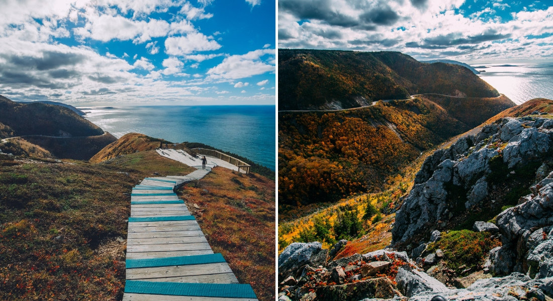 Cabot Trail in autumn Most surprising places in Canada
