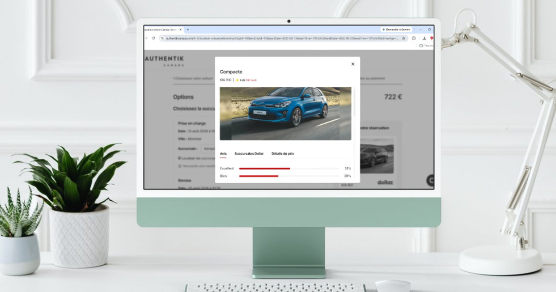 Reviews of a car offered in our vehicle rental comparison tool