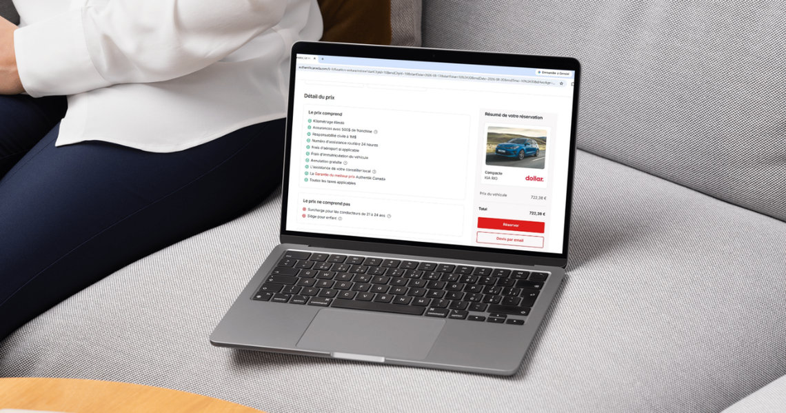 List of what is included and not included on a car's product sheet