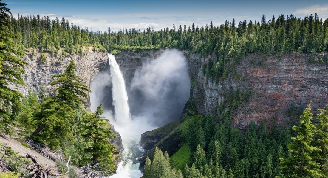 chutes Helmcken ouest canadien