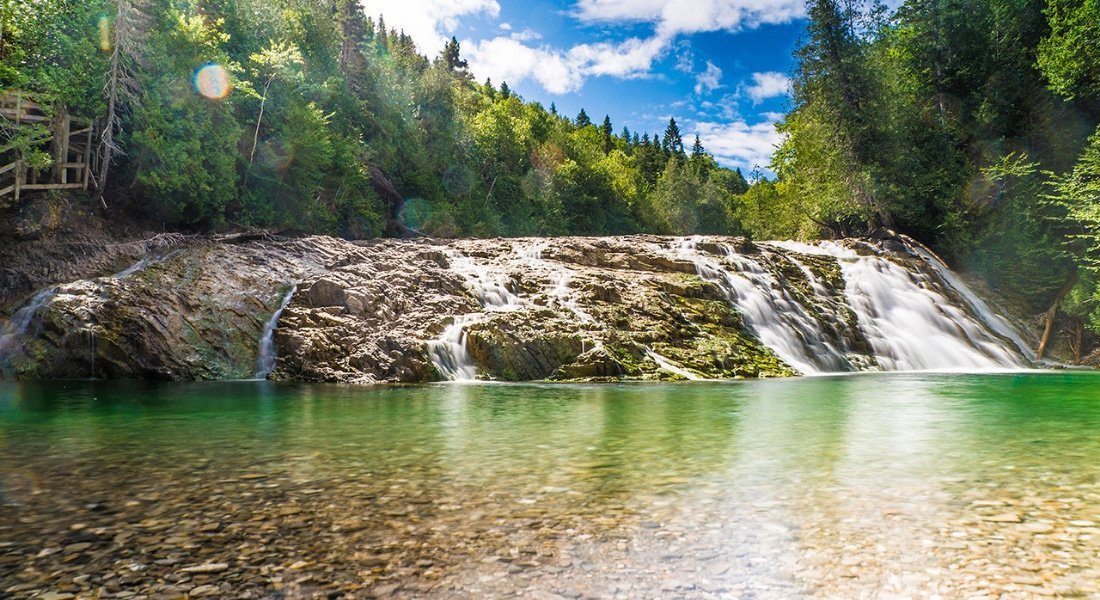 Chutes de la rivière aux Émeraudes
