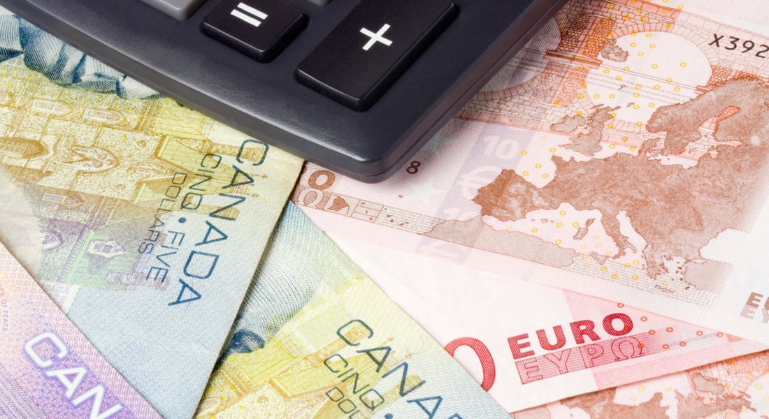 Cost of an Electronic Travel Authorization (eTA) for Canada Bank notes in euro and canadian dollar