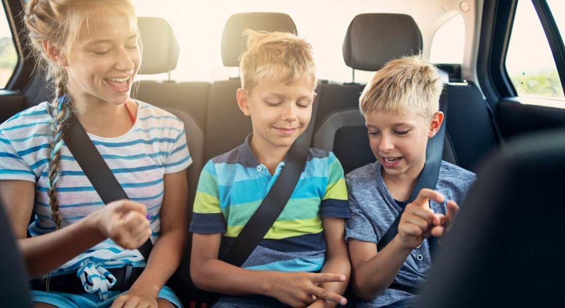 Kids on a Canadian road trip