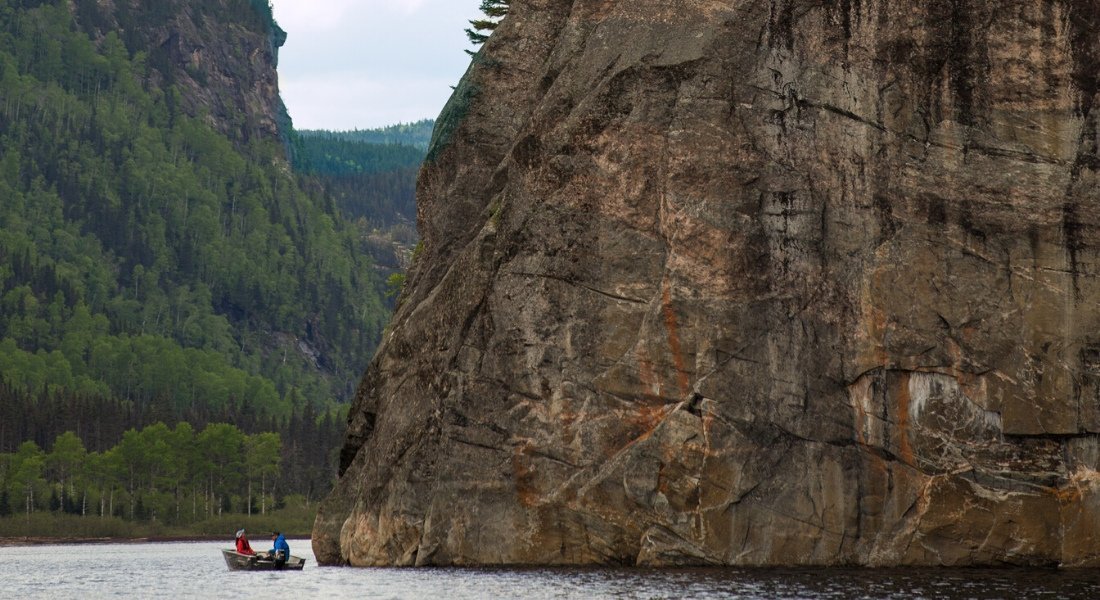 lac près de la ville de Québec