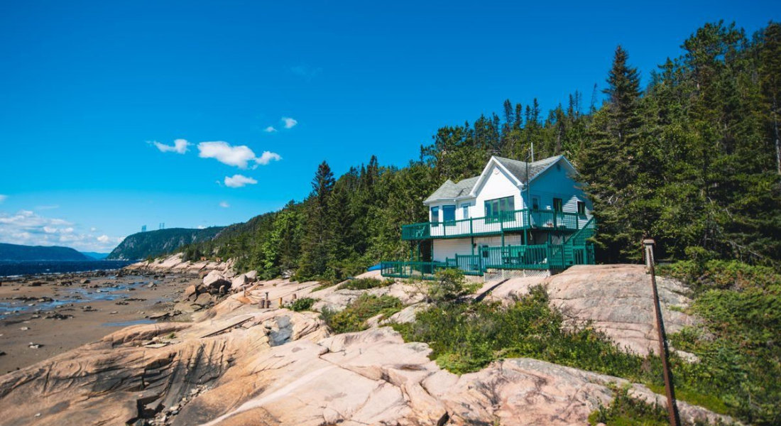 Chalet avec vue sur le fjord