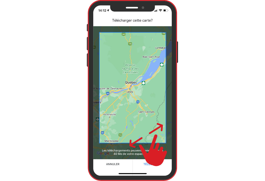 Google maps hors ligne Android