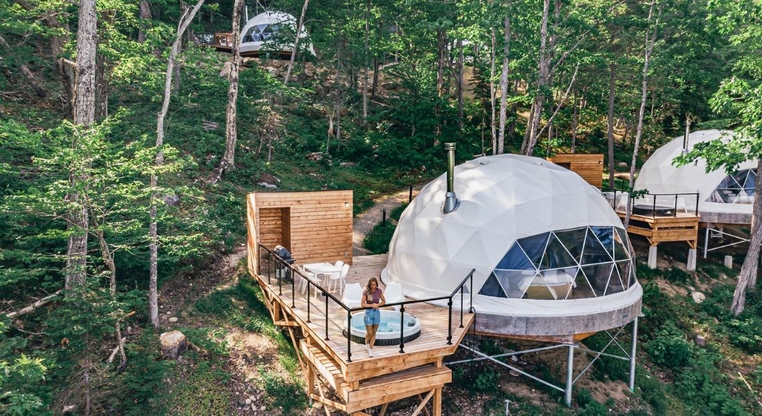 Charlevoix Dome unique accommodation with spa