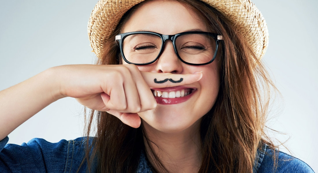 Femme souriante