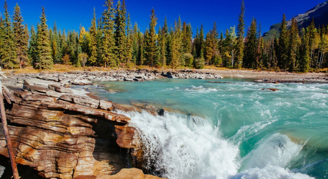 guide voyage rocheuses athabasca falls