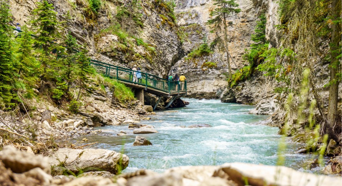 Randonnée de Johnston Canyon 