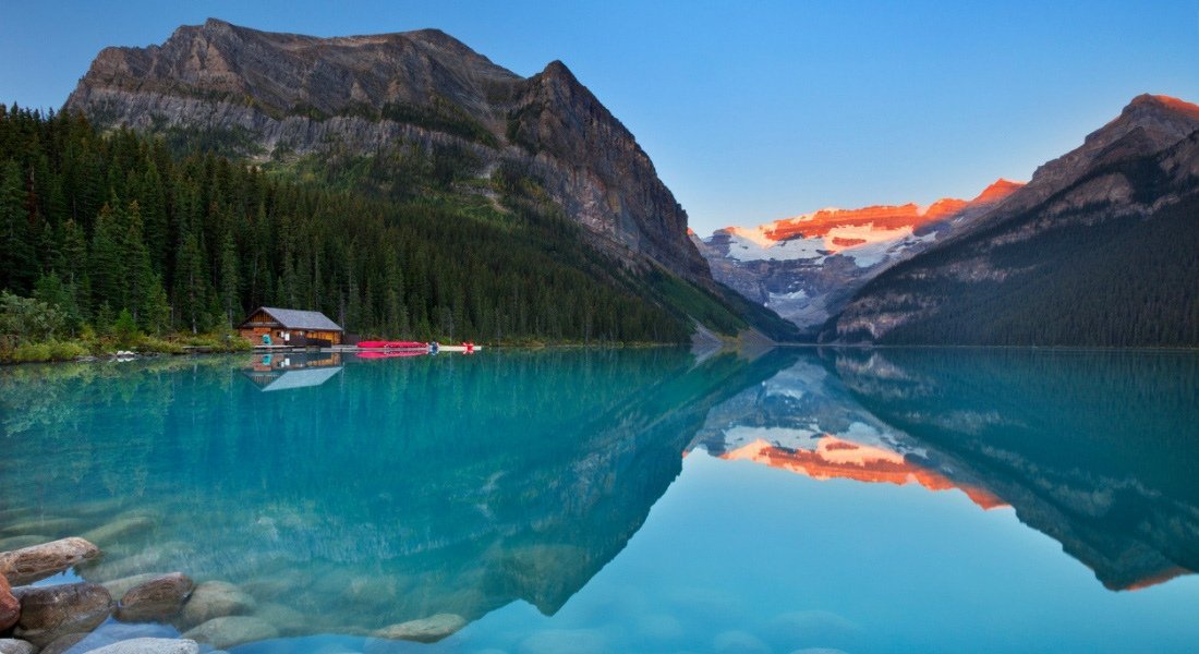 Vue sur le lac Louise