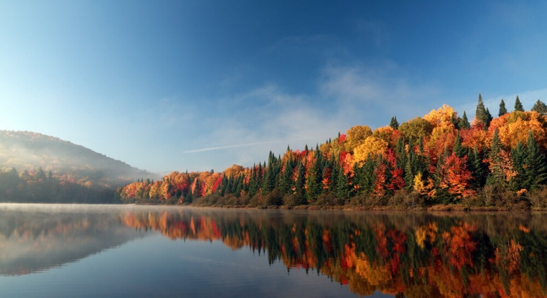 couleurs d'automne lac québec
