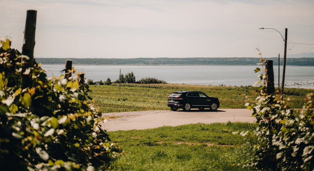 Voiture de location Voiture de location sur la route de Charlevoix