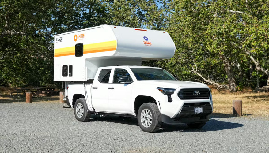Regional motorhome hire companies in Canada Converted pickup truck for hire in Canada