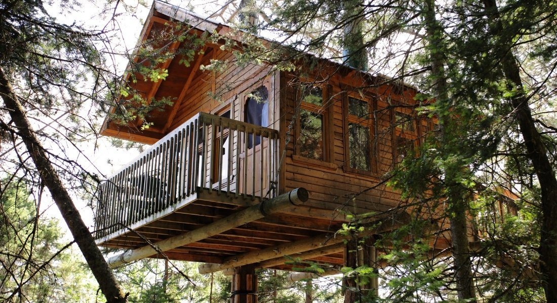 Cap Jaseux Treehouse in Saguenay