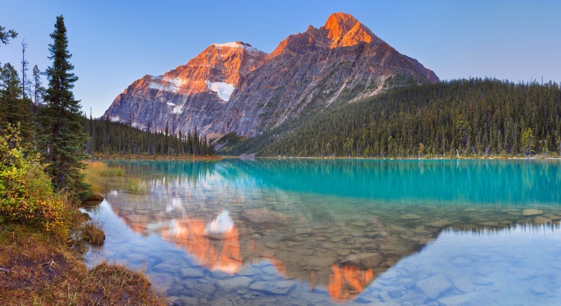 Vue sur le Mont Edith Cavell