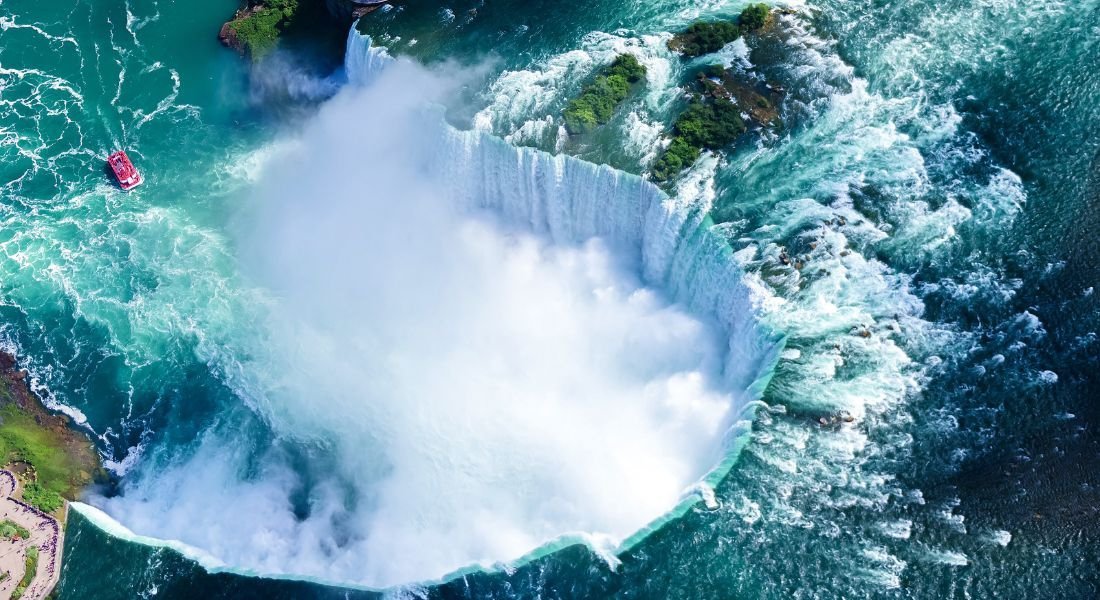 Niagara Falls from the sky