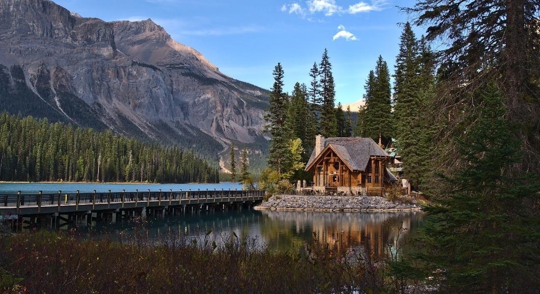 Lodge dans le parc de Yoho