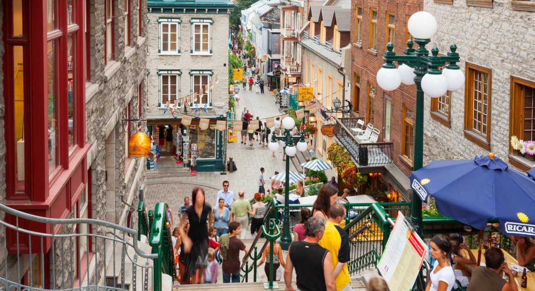 old quebec activities Petit Champlain, Québec City