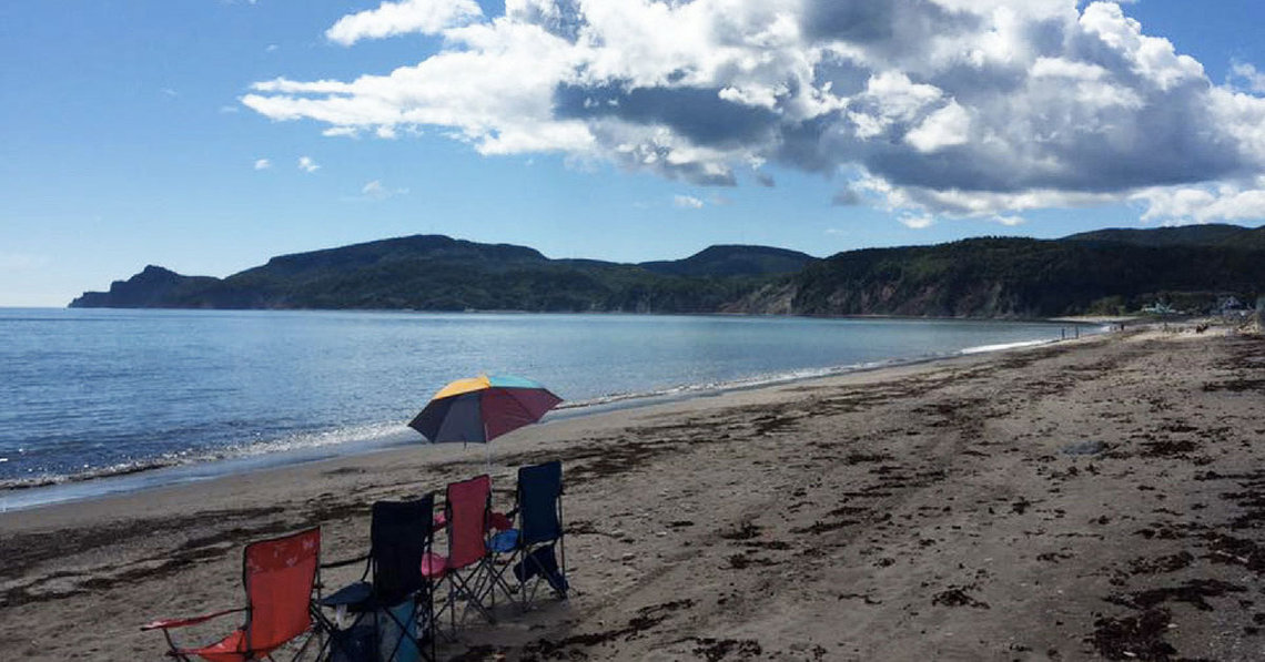Plage de Gaspésie