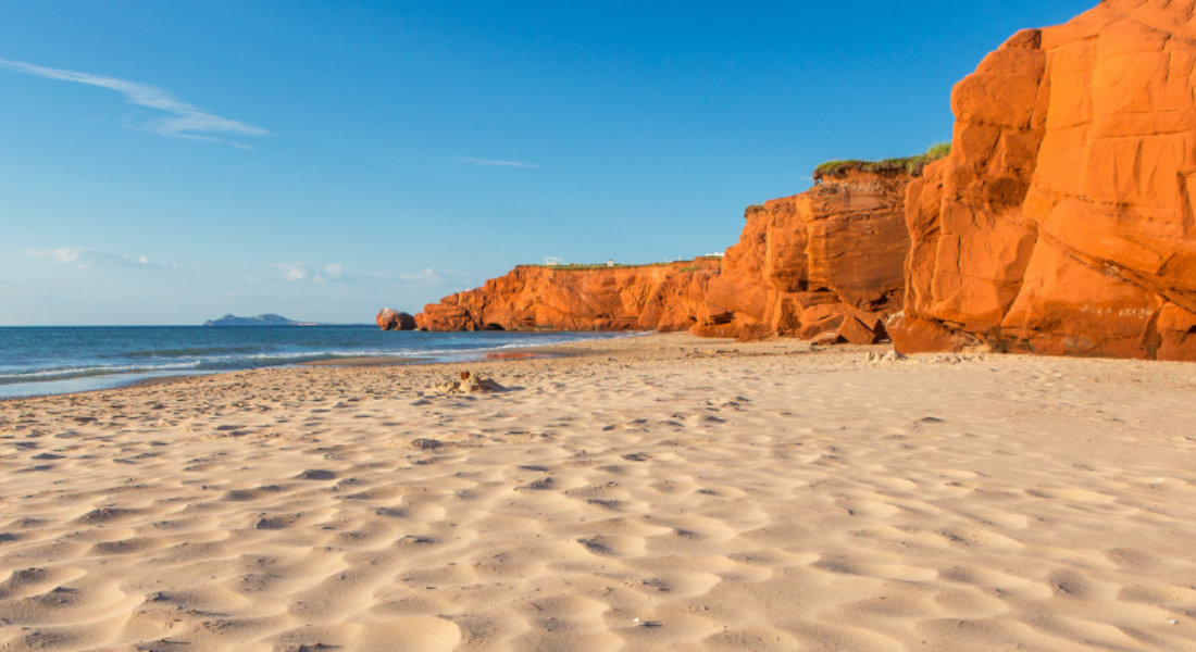 Dune du Sud Beach in the Magdalen Islands