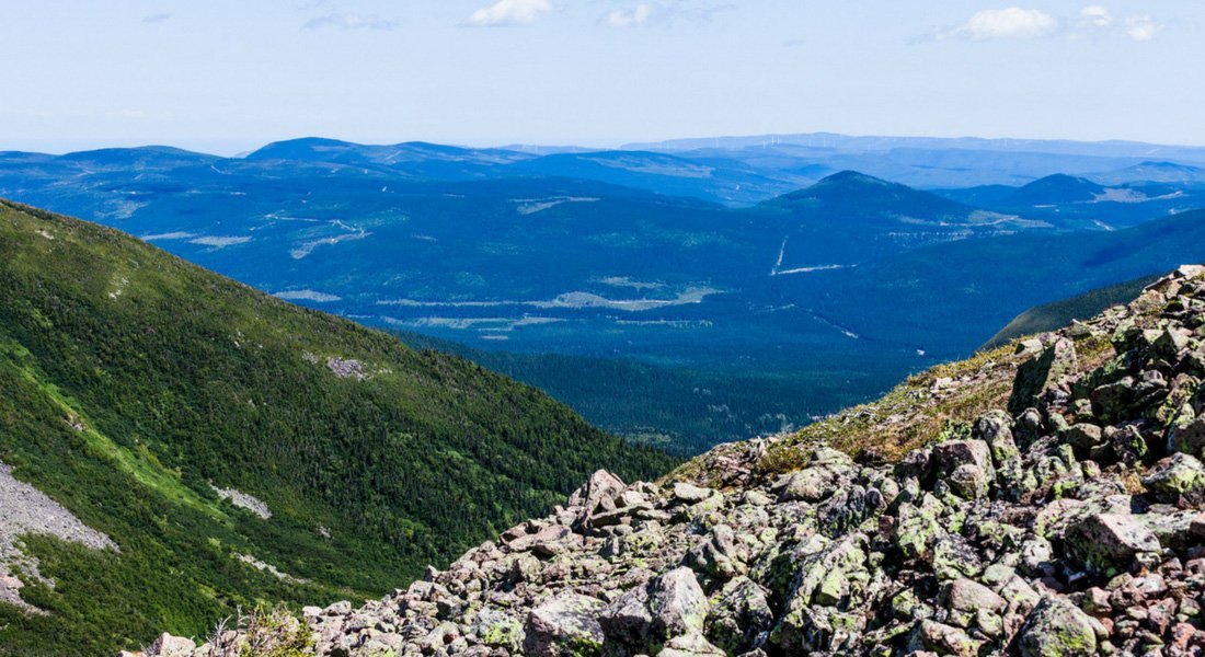 Mont Jacques Cartier en Gaspésie 