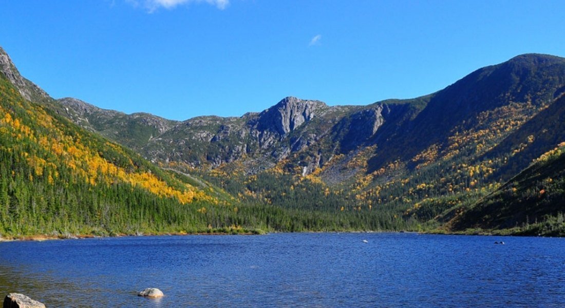 Randonnée en Gaspésie sur le sentier qui mène au Lac aux Américains