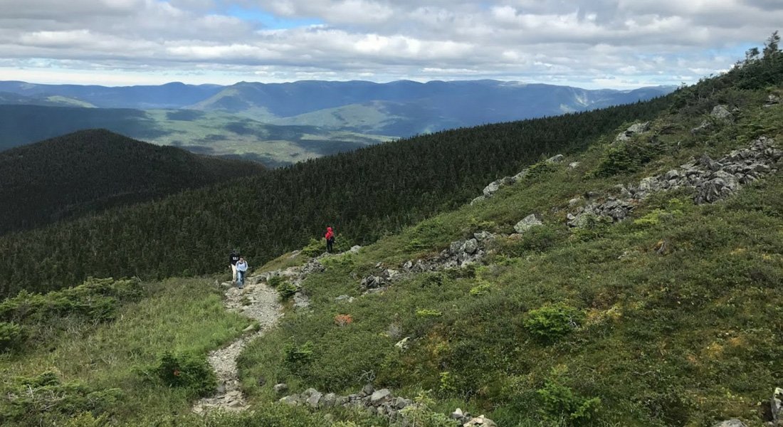 vue depuis la randonnée du tout ru Mont Albert