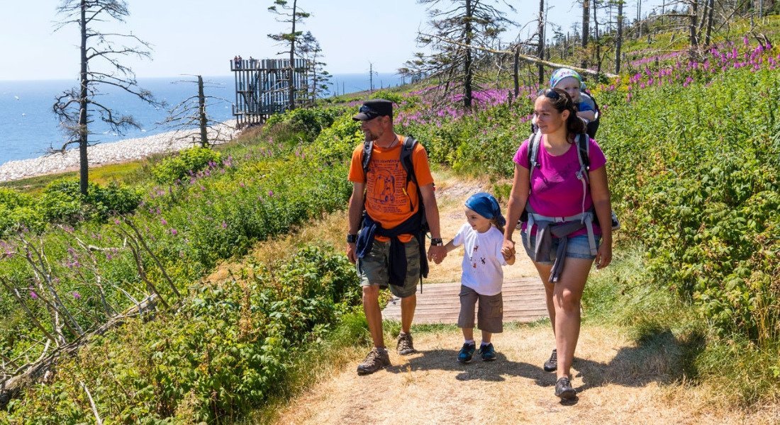 randonnées famille au Québec