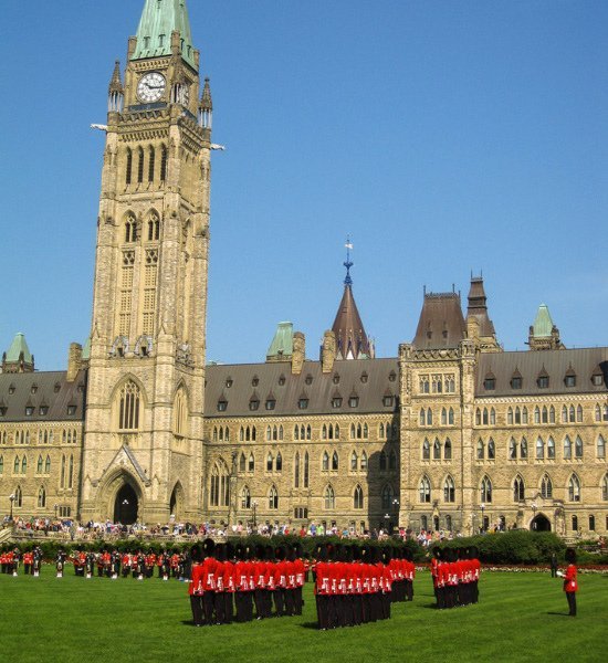 Parliament guards in Ottawa