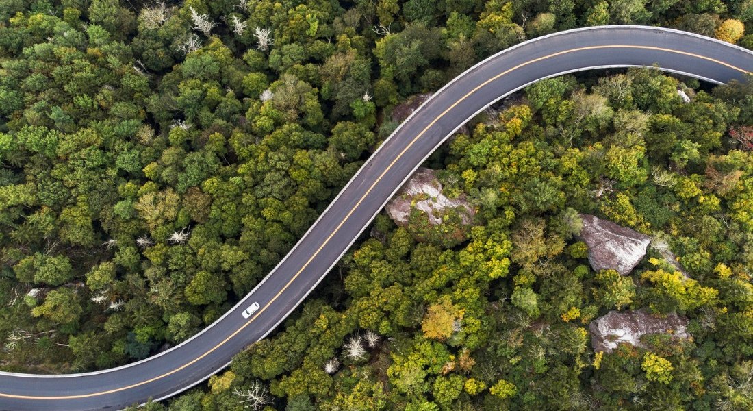 Route 381 à Charlevoix
