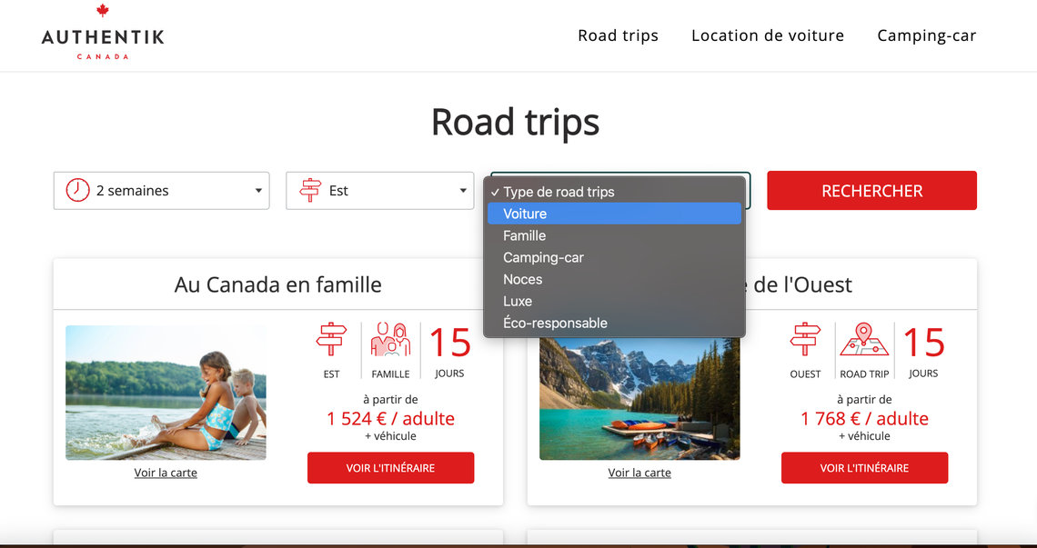 planificateur de road trip