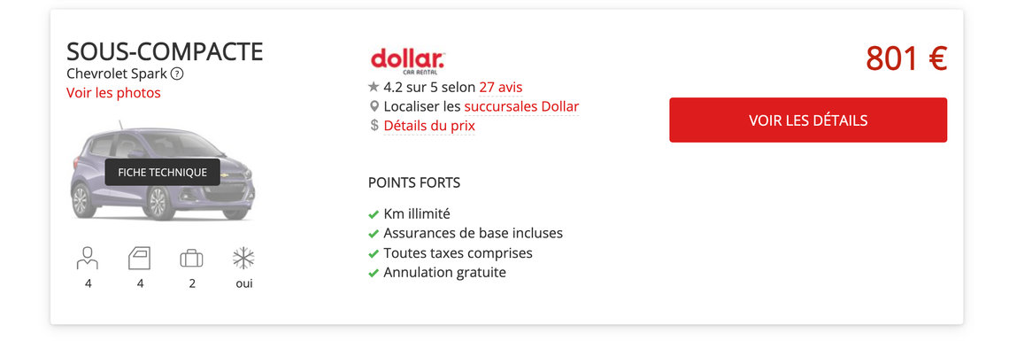 comparateur de voiture en ligne