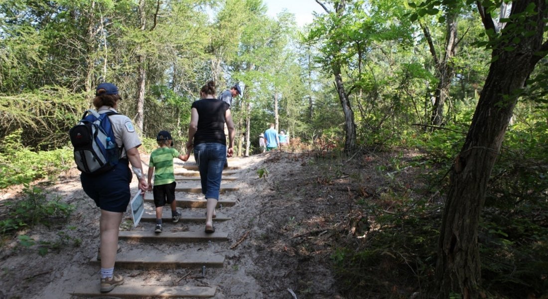 sandbanks hiking