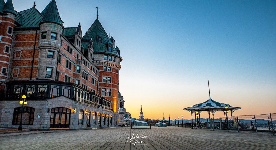 Terrasse Dufferin dans le Vieux Québec