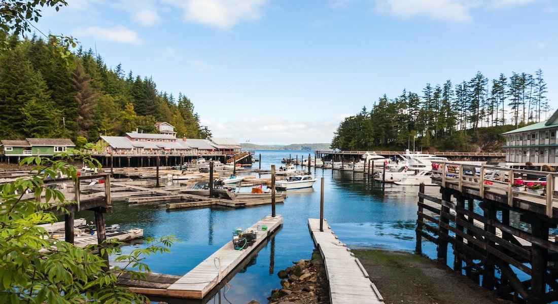 village île de Vancouver 
