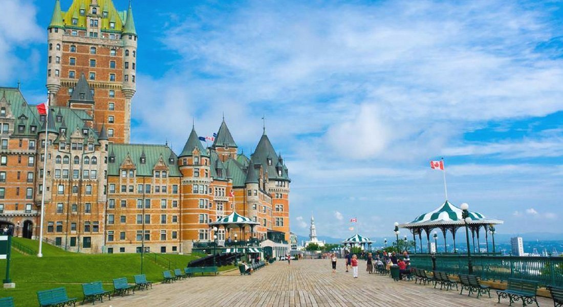 Terrasse Dufferin et Château Frontenac